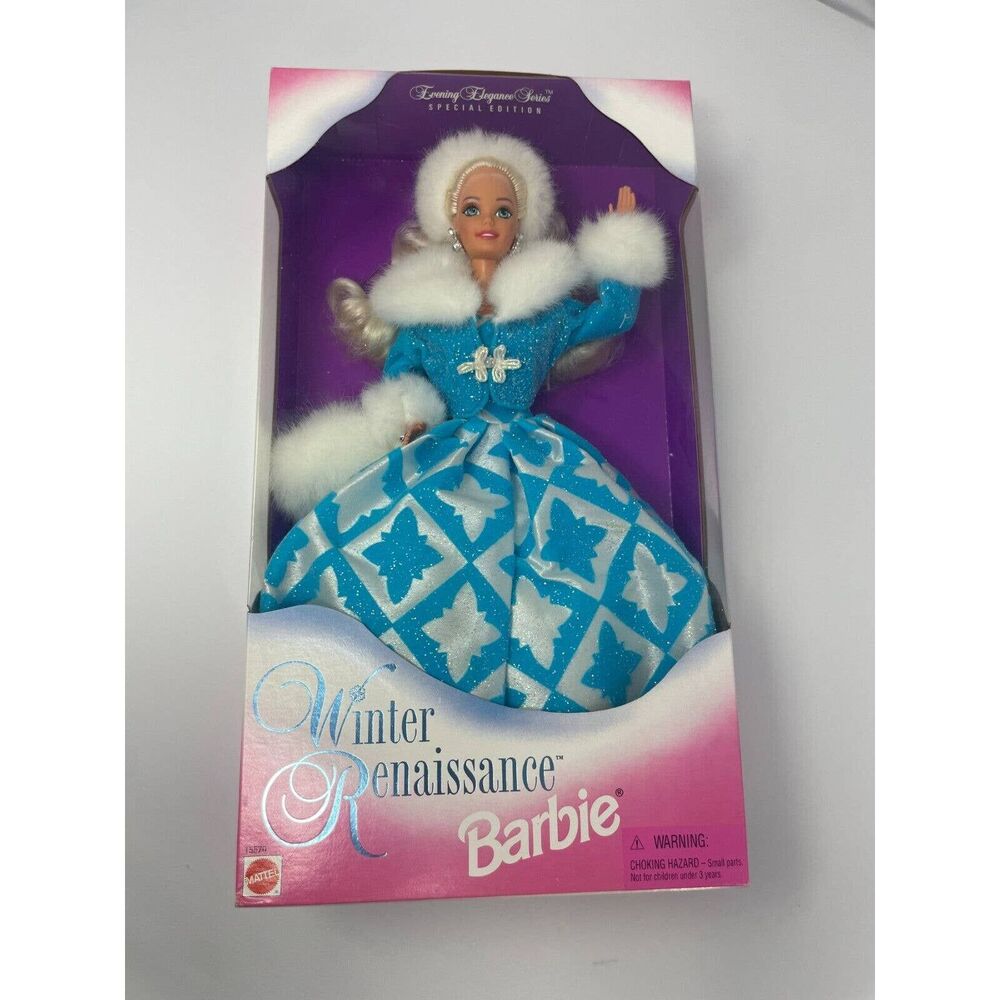 1996 Winter Renaissance Barbie New In Box Evening Elegance Series Special